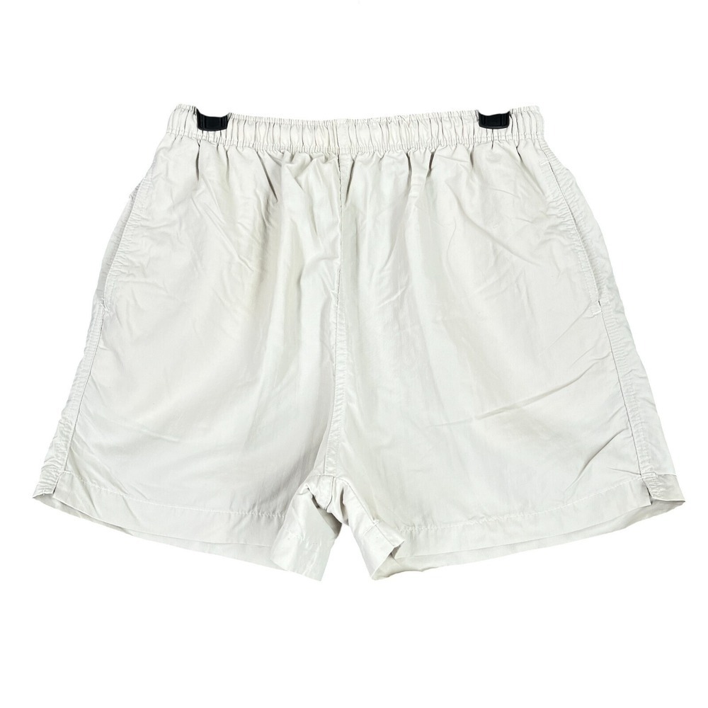 Lands End‎ Supplex Nylon Pull On Shorts Women M 10 12 Relaxed Fit Casual Outdoor